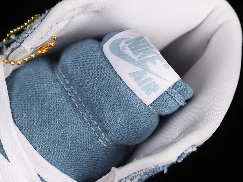 All categories Air Jordan Jordan series basketball shoes Air Jordan 1 High foreign trade version Air Jordan 1 High OG "Denim" AJ1 Joe 1 denim washed denim DM9036-104